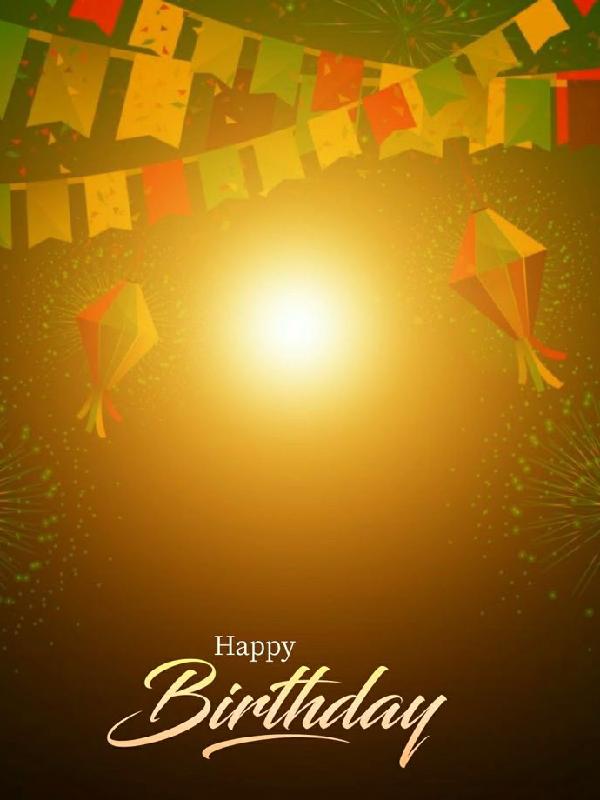 Birthday Background Tamil