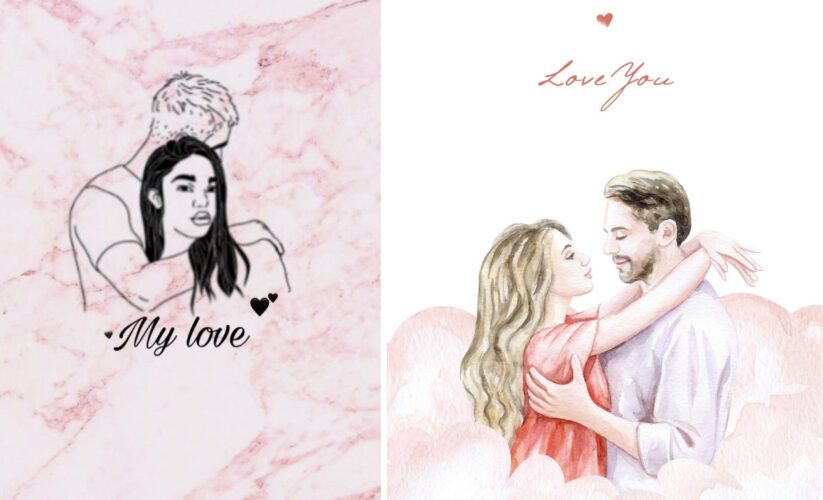 Love Icons Couple Instagram Highlight Cover