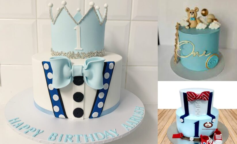 1st Birthday Cake For Baby Boy Prince Idea