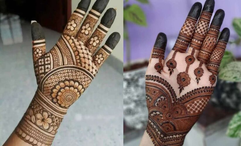 Easy And Simple Mehndi Design For Front Hand