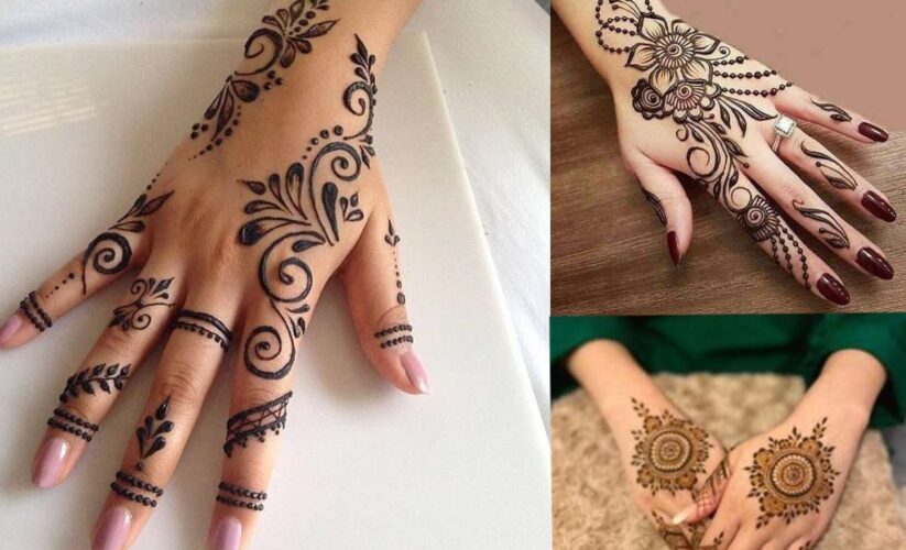 Simple Mehndi Design Easy And Beautiful