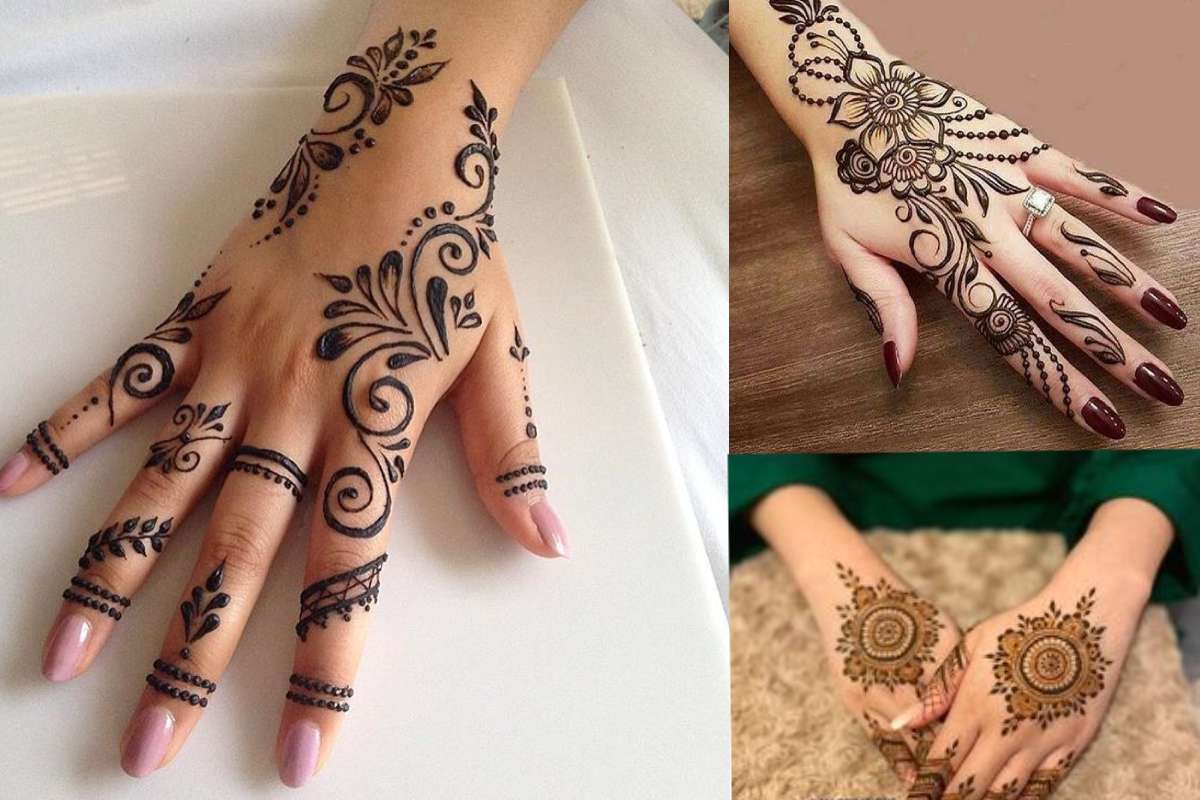 Simple Mehndi Design Easy And Beautiful