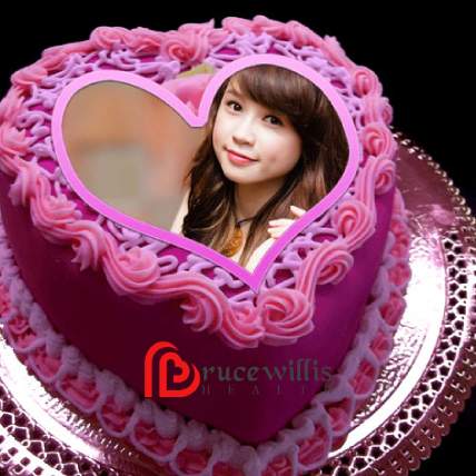 Happy Birthday Cake With Name And Photo Edit