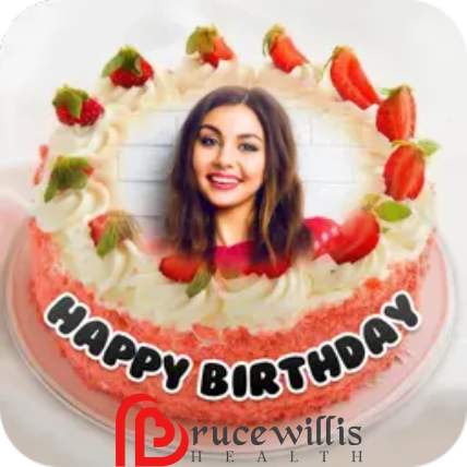 Happy Birthday Cake With Name And Photo Edit