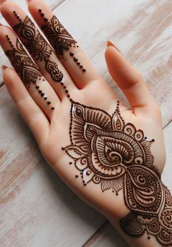 Mehndi Design Easy And Beautiful Photos