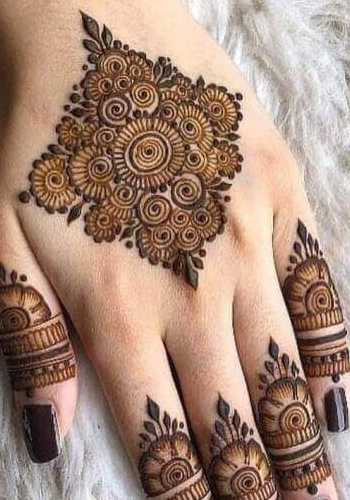 Mehndi Design Easy And Beautiful Photos