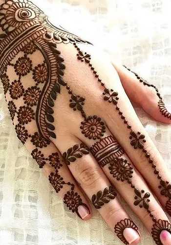 Mehndi Design Easy And Beautiful 