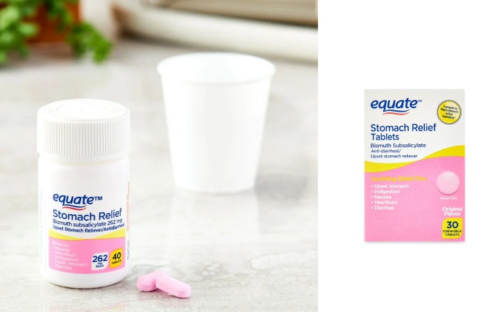 Equate Stomach Relief Chewable Tablets